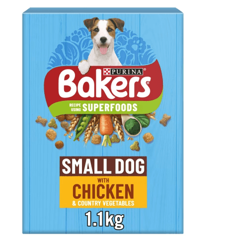 Bakers Small Dog Food Chicken & Vegetables 1.1Kg - Bevvys2U