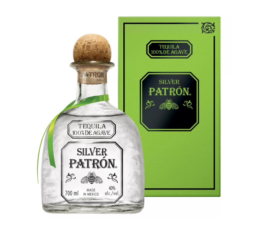 Patrón Silver Tequila 70cl -Alcohol, Snack and Groceries Delivery in Derby and Derbyshire - Bevvys2u - Order Online Now