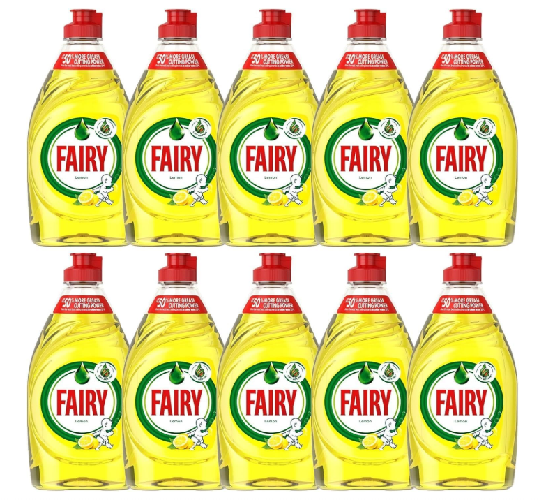 Fairy Washing Up Liquid Lemon 10x320ml Pm £1.29 (Copy)