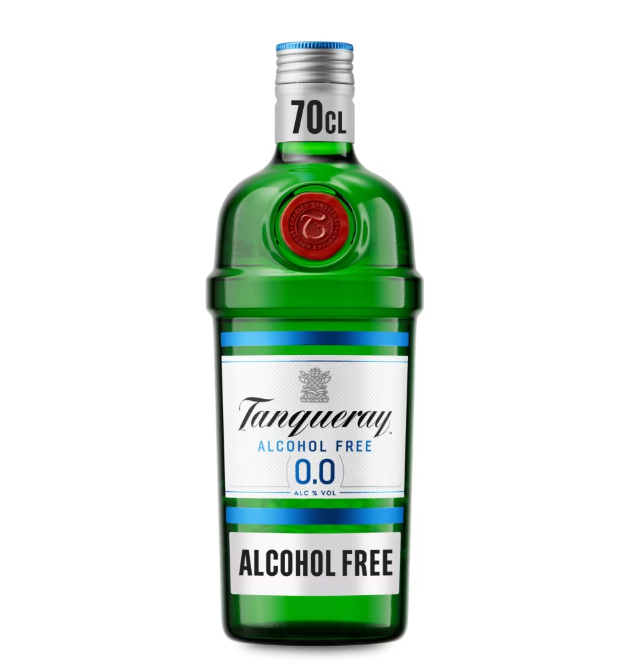 Tanqueray Alcohol Free 0% Spirit 70cl -Alcohol, Snack and Groceries Delivery in Derby and Derbyshire - Bevvys2u - Order Online Now