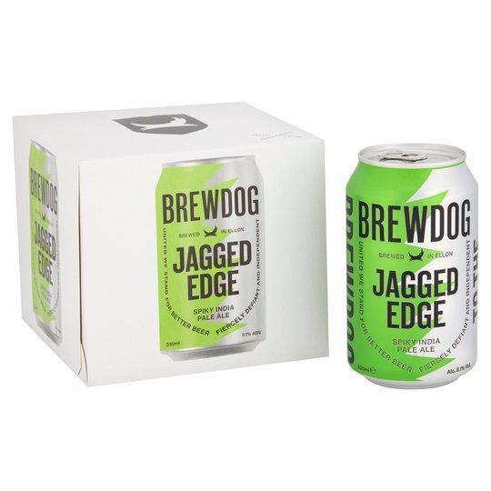 Brewdog Jagged Edge Spiky India Pale Ale 4x330ml - Bevvys2U