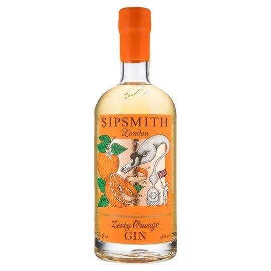 Sipsmith Zesty Orange Gin 70cl - Bevvys2U